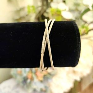 🌹4item/$20 Silver simple bracelet